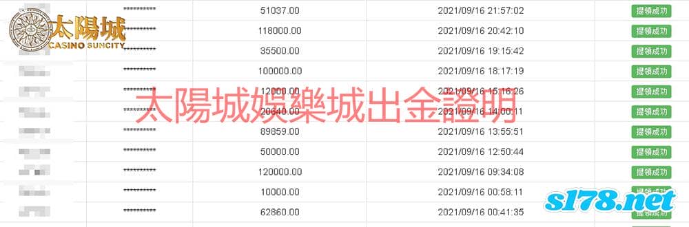 太陽城出金圖-你正在找誠信又會出金的娛樂城嗎?加入太陽城就對了!