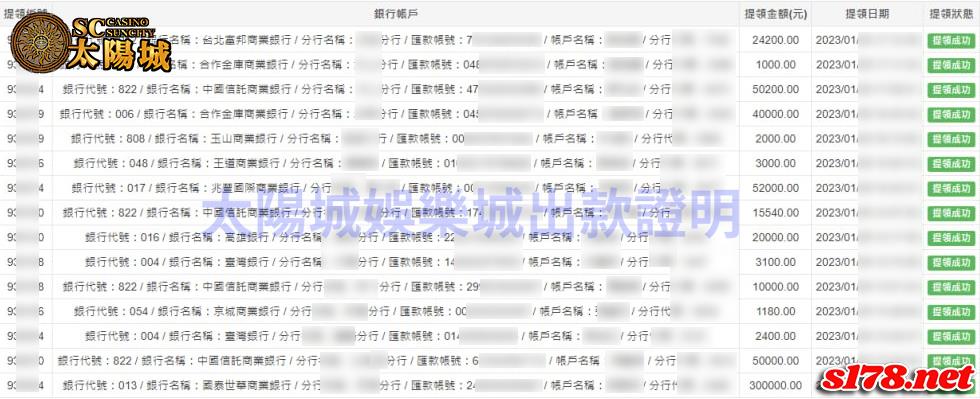 誠信佳口碑好的SC太陽城娛樂城出金圖！
