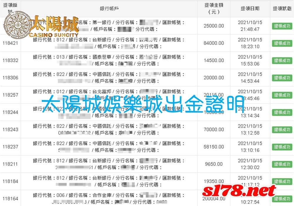 太陽城賓果樂透好玩又多樣讓你領獎不間斷