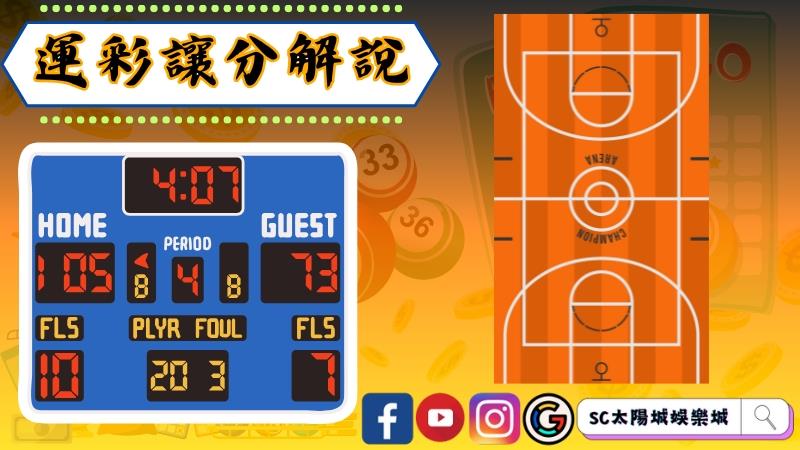 籃球運彩讓分解說