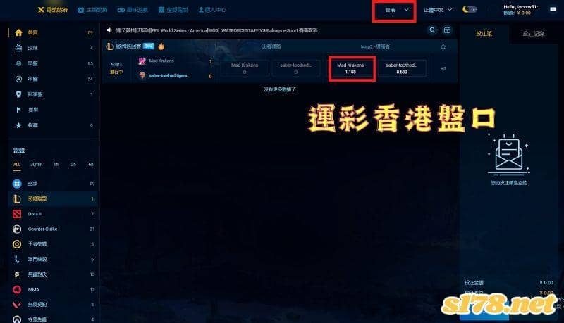運彩香港盤口