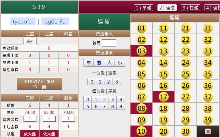 539版路下注範例2